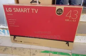 Lg 43" Smart Tv Single Screen 5 Years Warranty