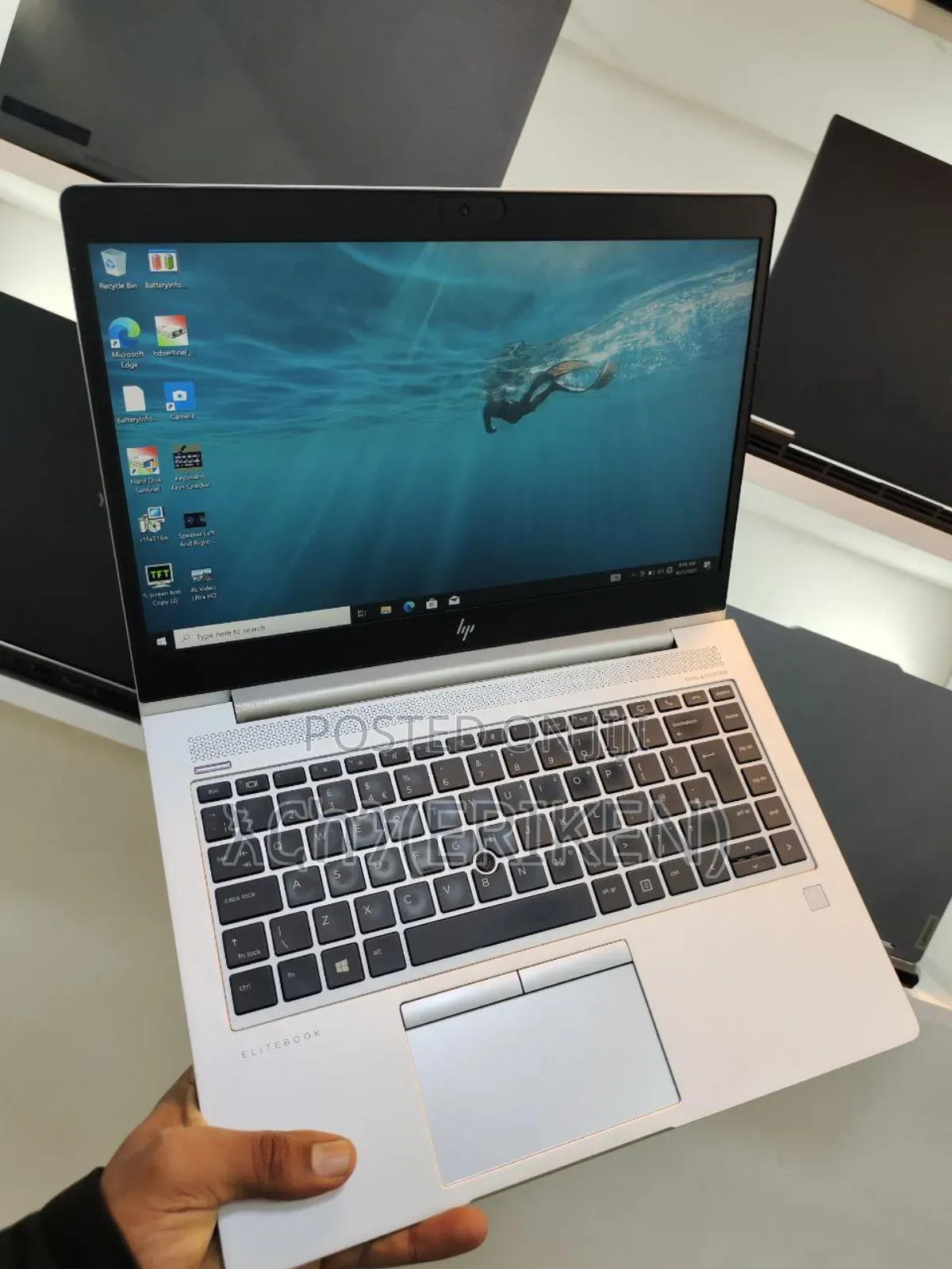 New Laptop HP EliteBook 840 16GB AMD Ryzen 5 SSD 512GB
