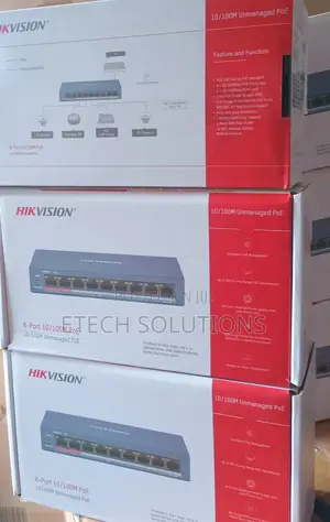 Hikvision Poe Switch 8 Port Hik Vision Network Switch