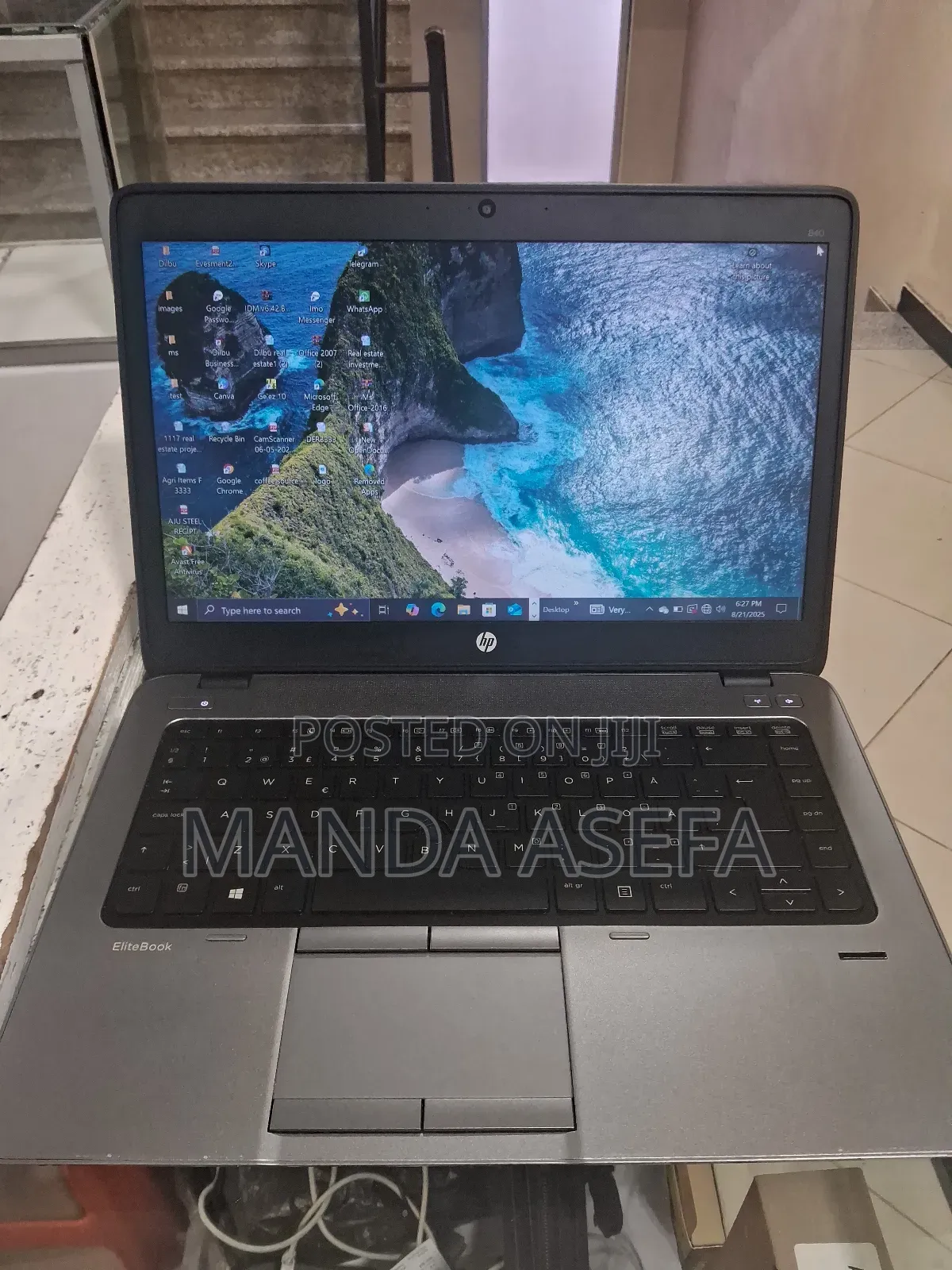 New Laptop HP EliteBook 840 G1 4GB Intel Core I5 HDD 500GB