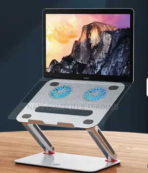 Laptop Stand With Cooling Fan, 360degree Rotatable