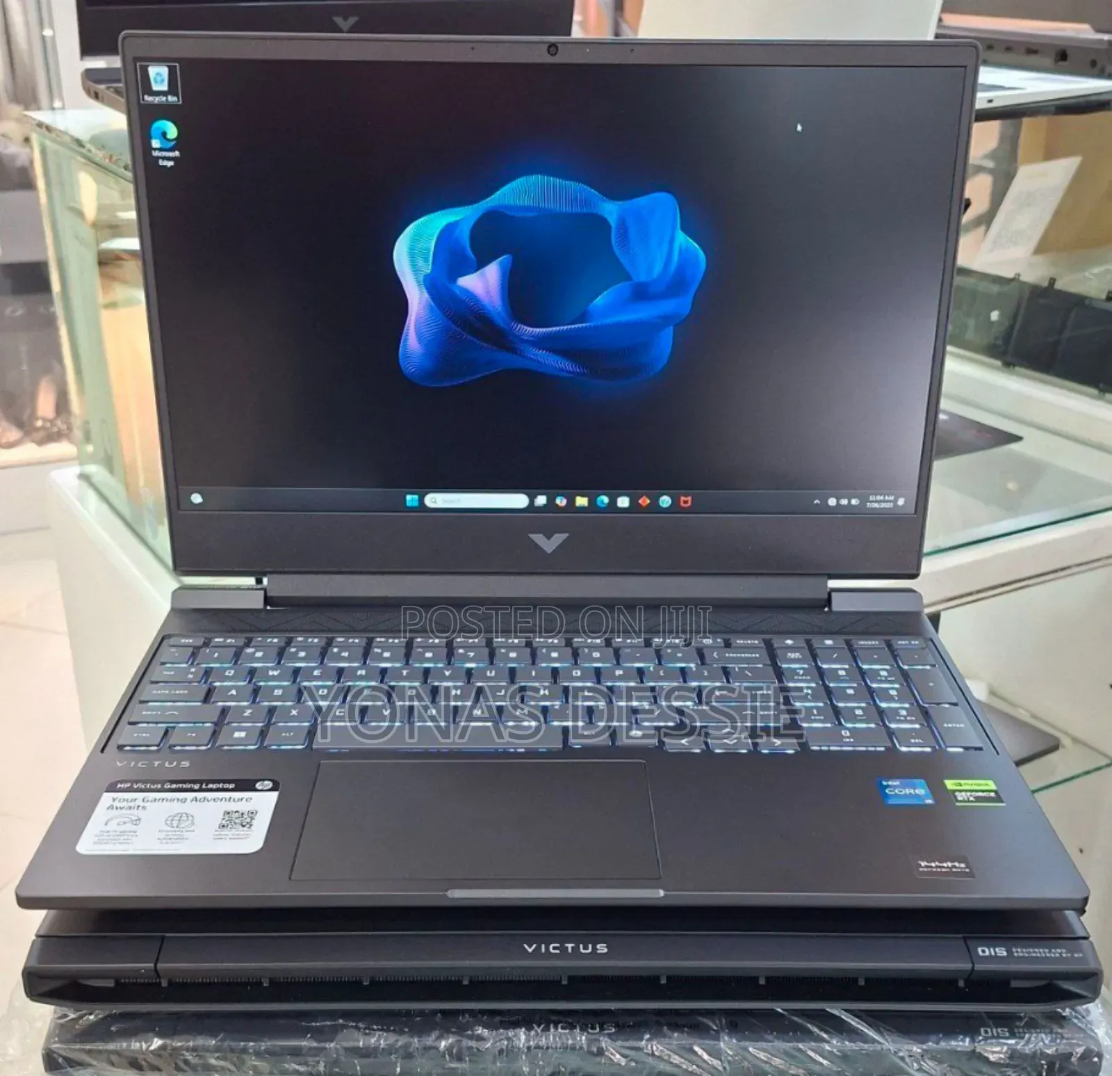 New Laptop HP Victus 15 8GB Intel Core i5 SSD 512GB