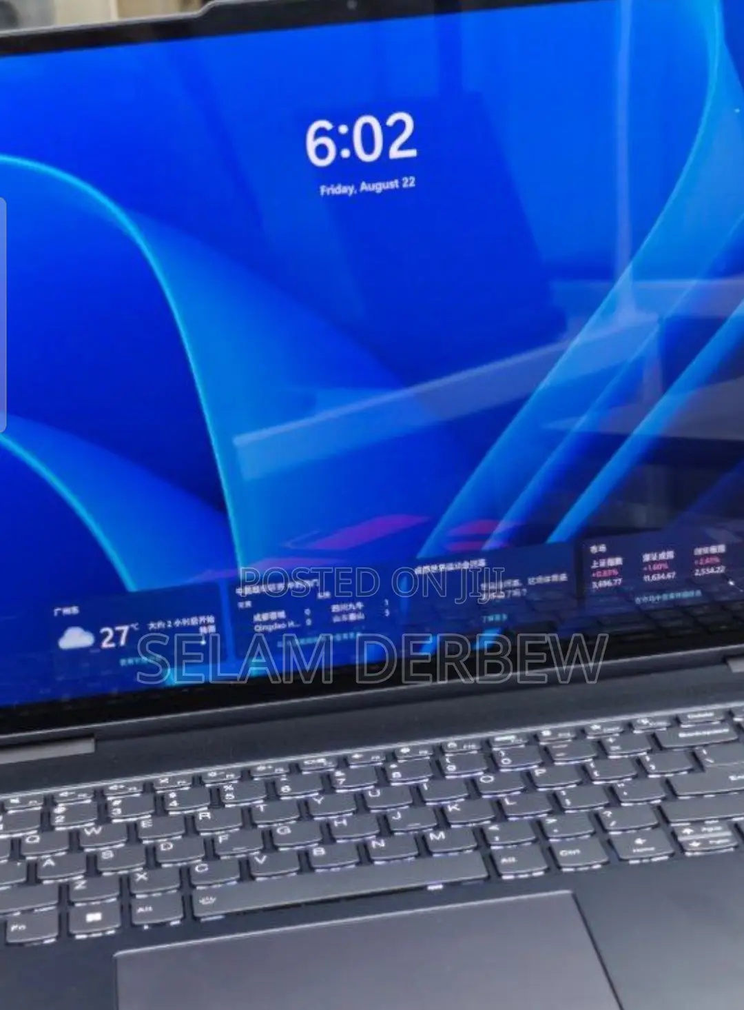 New Laptop Lenovo Yoga 7i 16GB Intel Core I7 SSD 1T