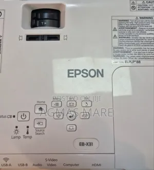 Epson Projector Model Name: Eb-X31 Hardware Interface
