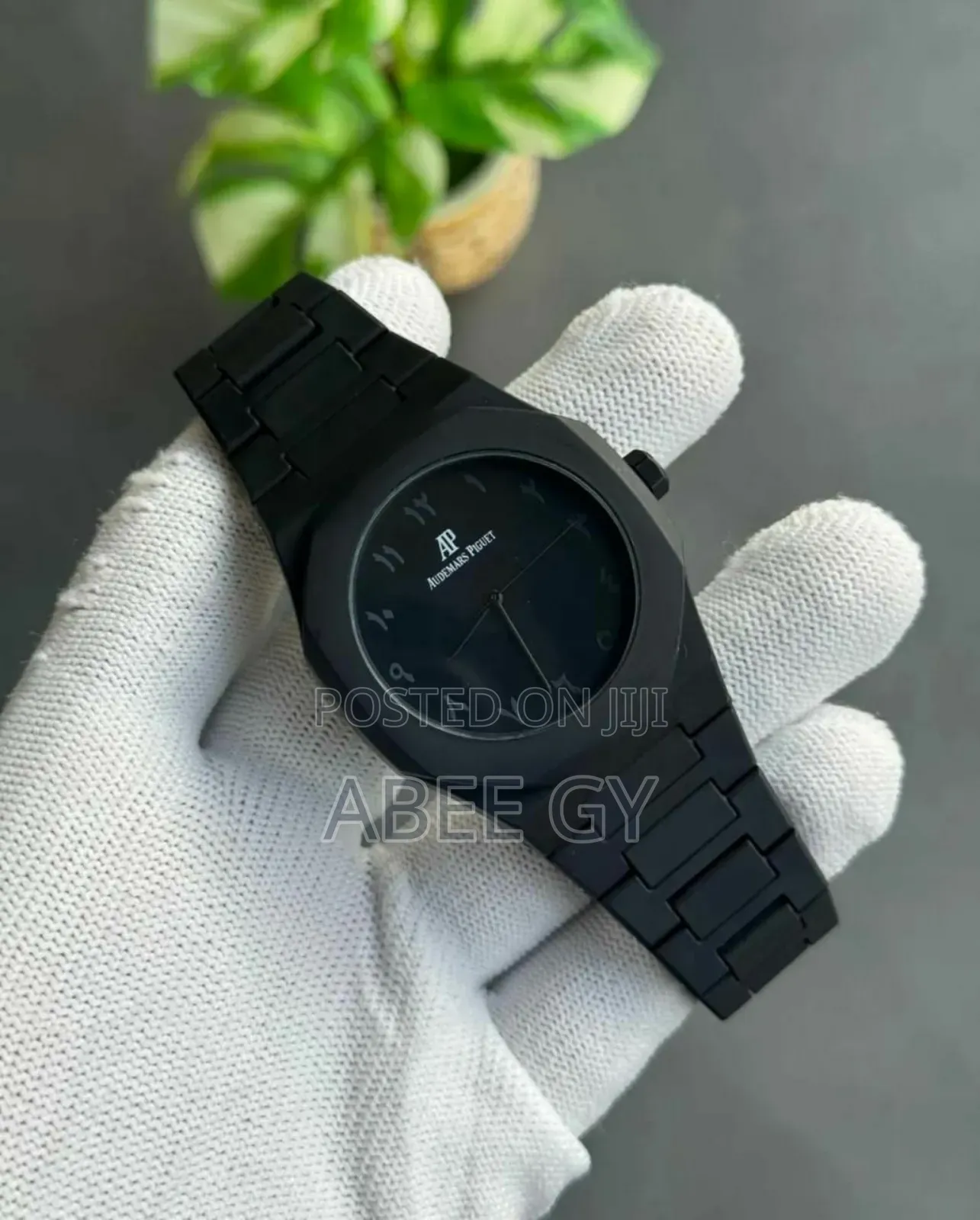 Audemars Piguet for Men Fancy Black Watches With Its Own Box on It