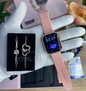 Original የሴት German Brand Smart Watch With 3 Straps Free Bracelet