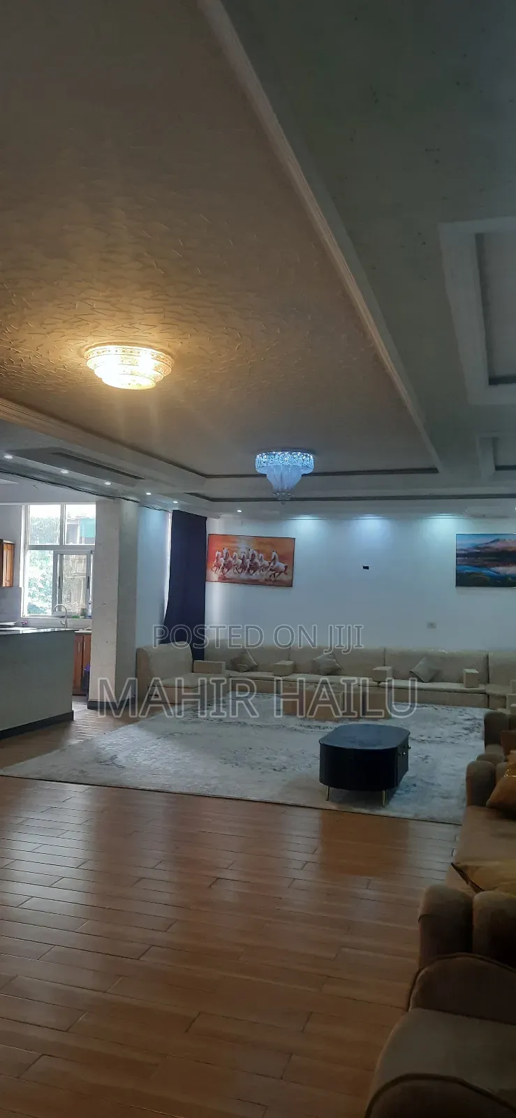 Furnished 9bdrm House in Real, Bole for rent