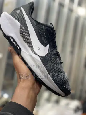 Nike Trail Black and White New Arrival Comfortable Shoes