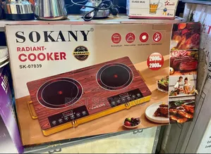 Sokany Double Touch Stove Digital Hot Plate