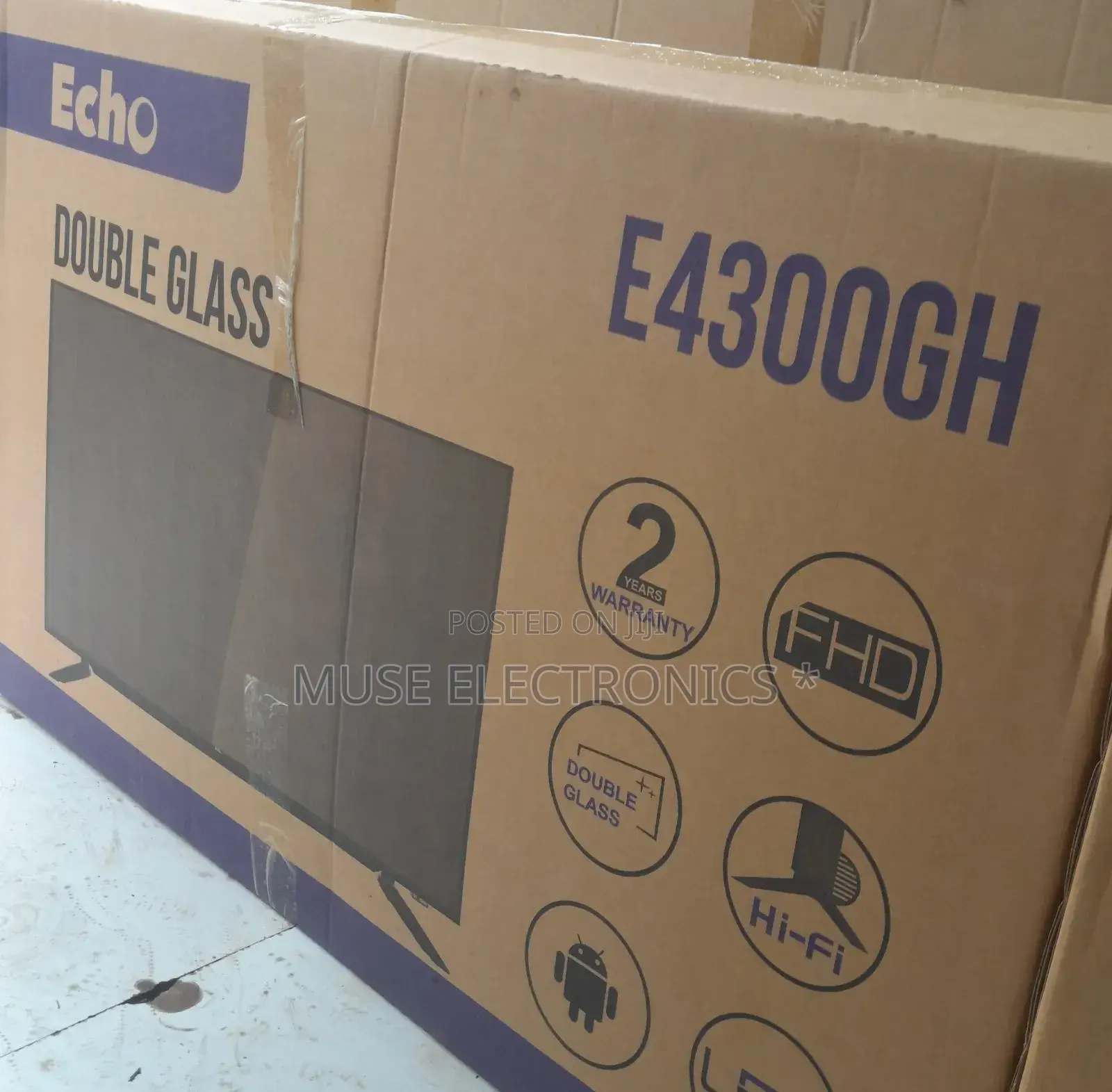 Echo 43 Inch Smart Android Tv