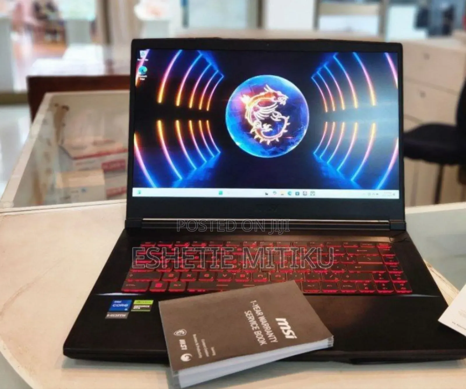 New Laptop MSI 16GB Intel Core I5 SSD 512GB