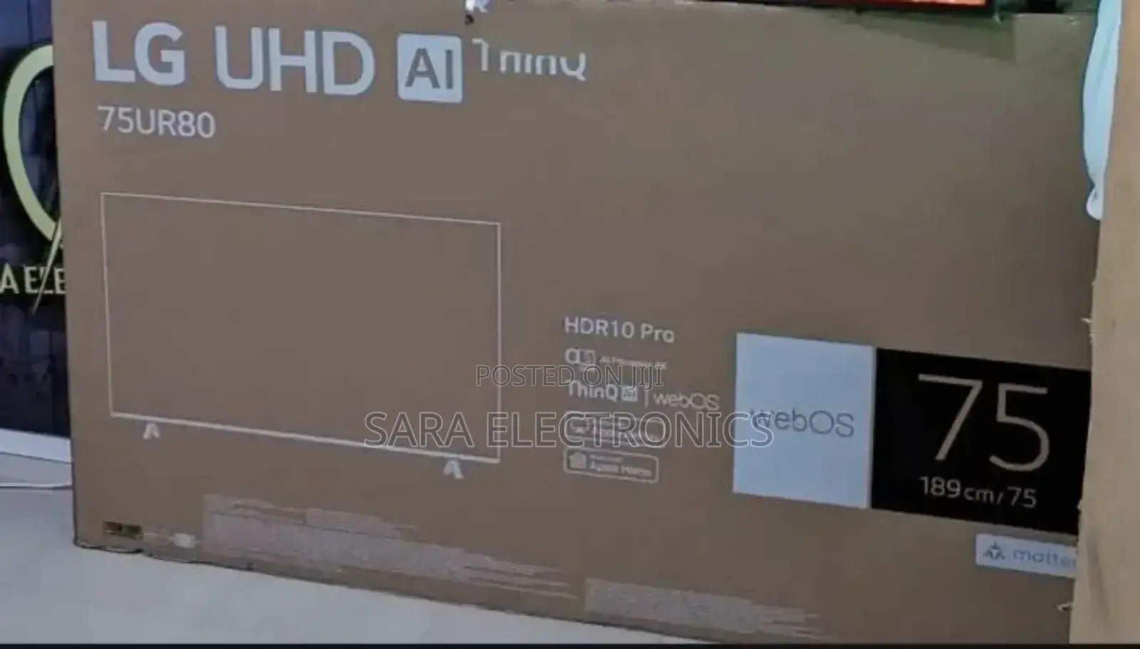 ◆Lg 75" New 2025 ◈Webos Hub Tv