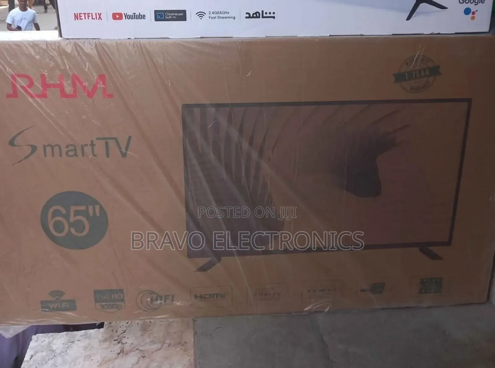 Rising 65" Uhd Smart Tv – Stunning Clarity Smart Features
