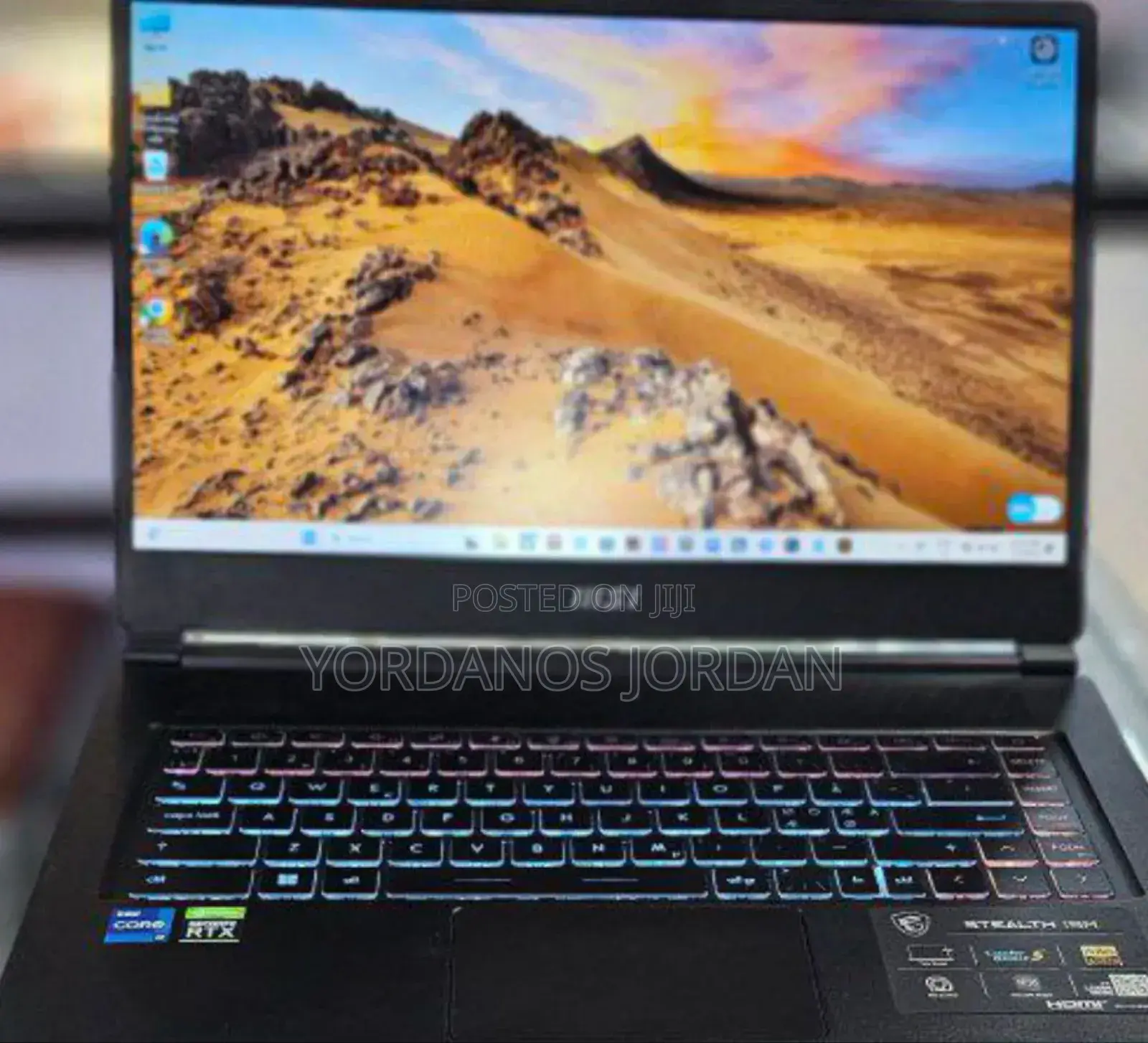 New Laptop MSI Stealth 16 AI Studio 16GB Intel Core I7 SSD 1T