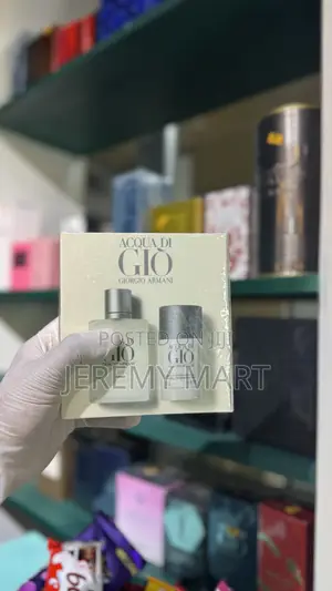 Giorgio Armani Acqua Di Gio 2 Piece Set Mens Perfume