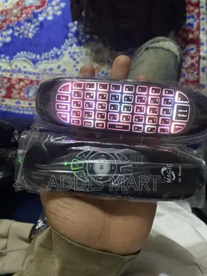 Smart Tv Remote And Keyboard 7back Light