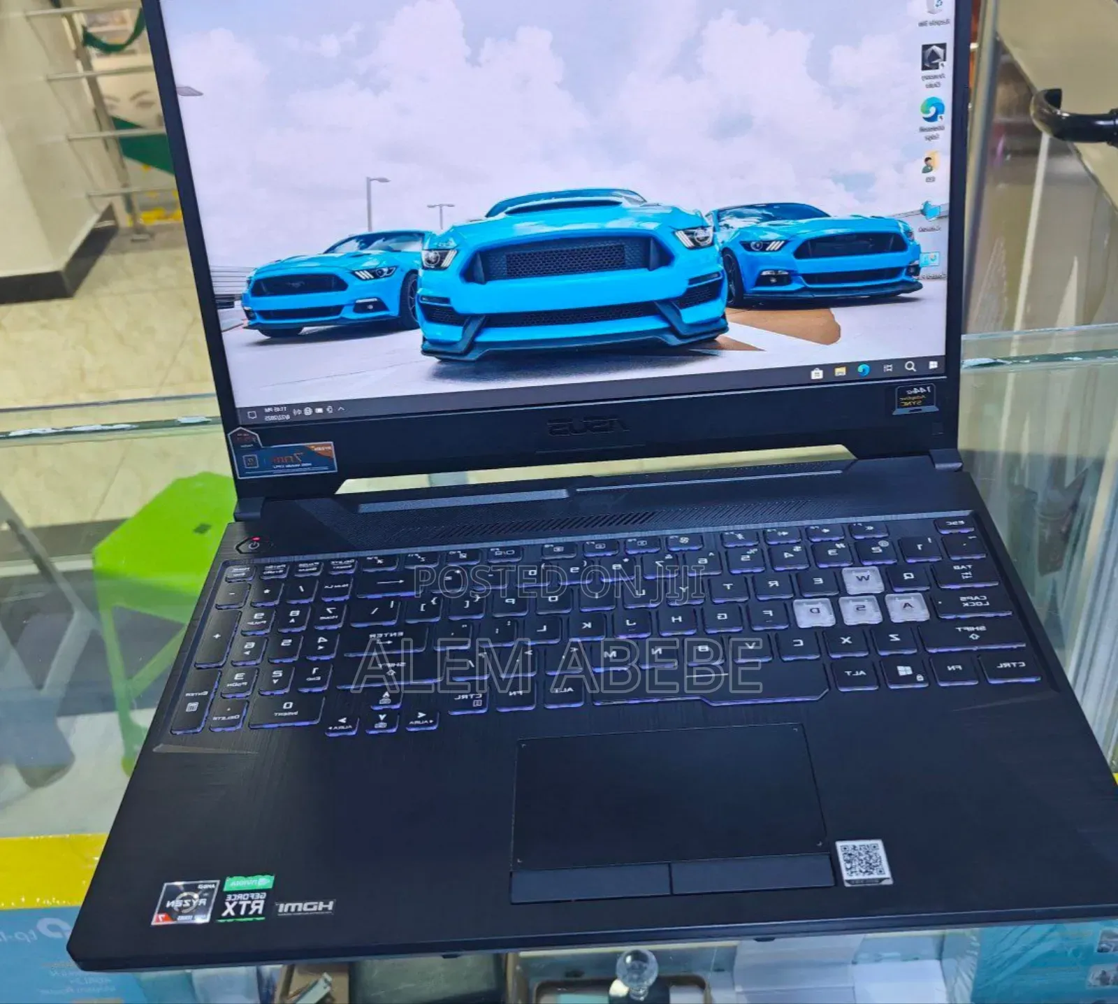 New Laptop Asus TUF Gaming A15 16GB AMD Ryzen 7 SSD 512GB