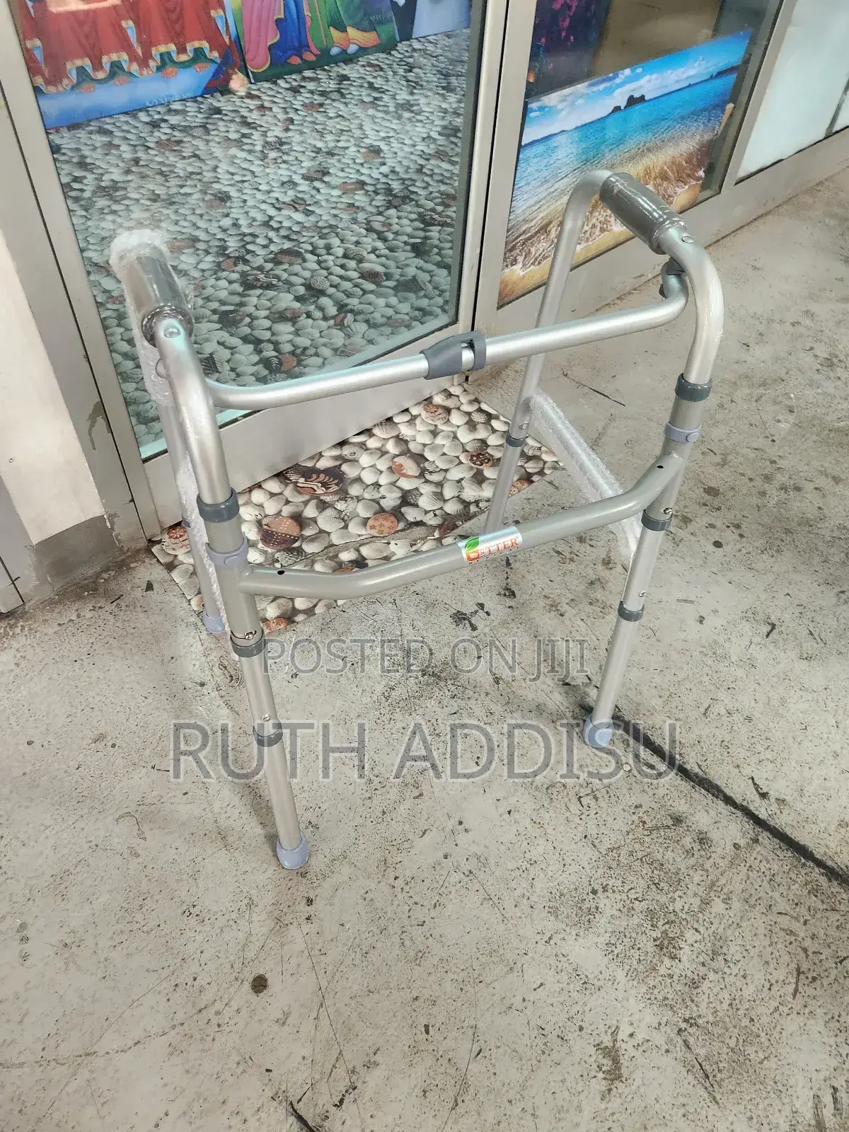 Almunium Stainless Walker肋我walker垂釣medical Walker肇事foldable Walker New