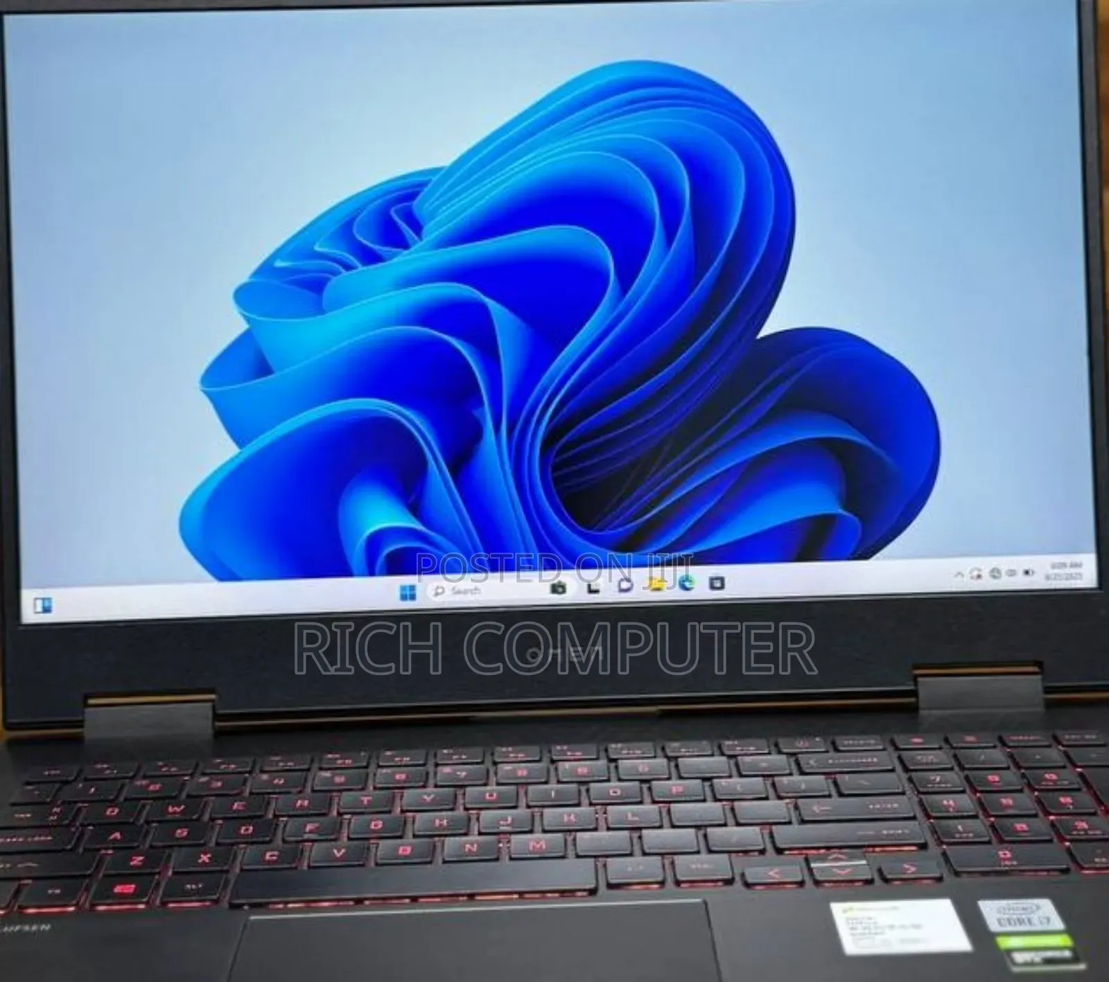 New Laptop HP Omen 15 16GB Intel Core i7 SSD 512GB