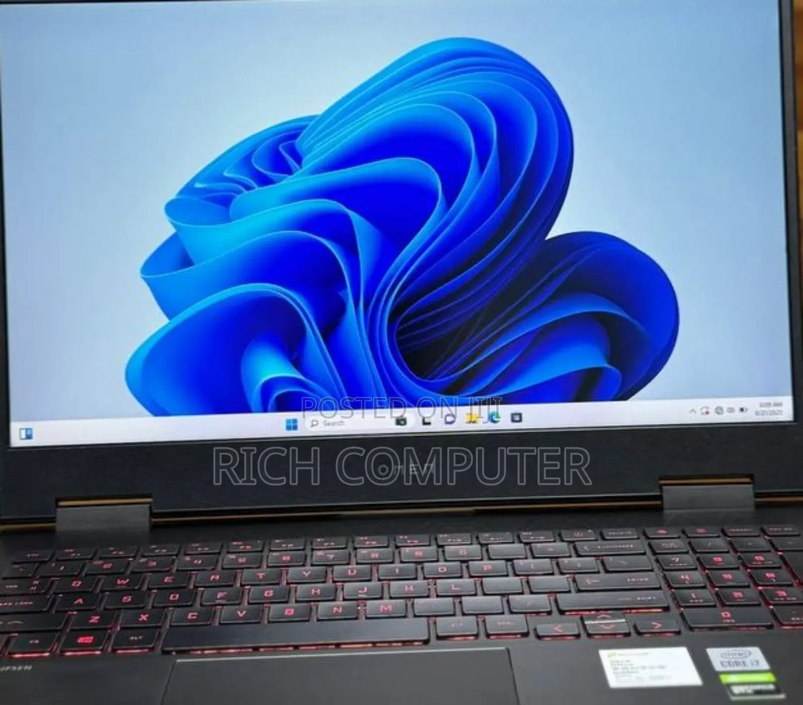 New Laptop HP Omen 15 16GB Intel Core i7 SSD 512GB