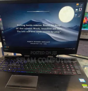 New Laptop HP Omen 17 16GB Intel Core I7 SSD 512GB