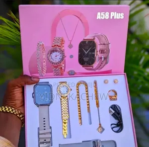 A58 Plus Smart Watch Combo for Ladies