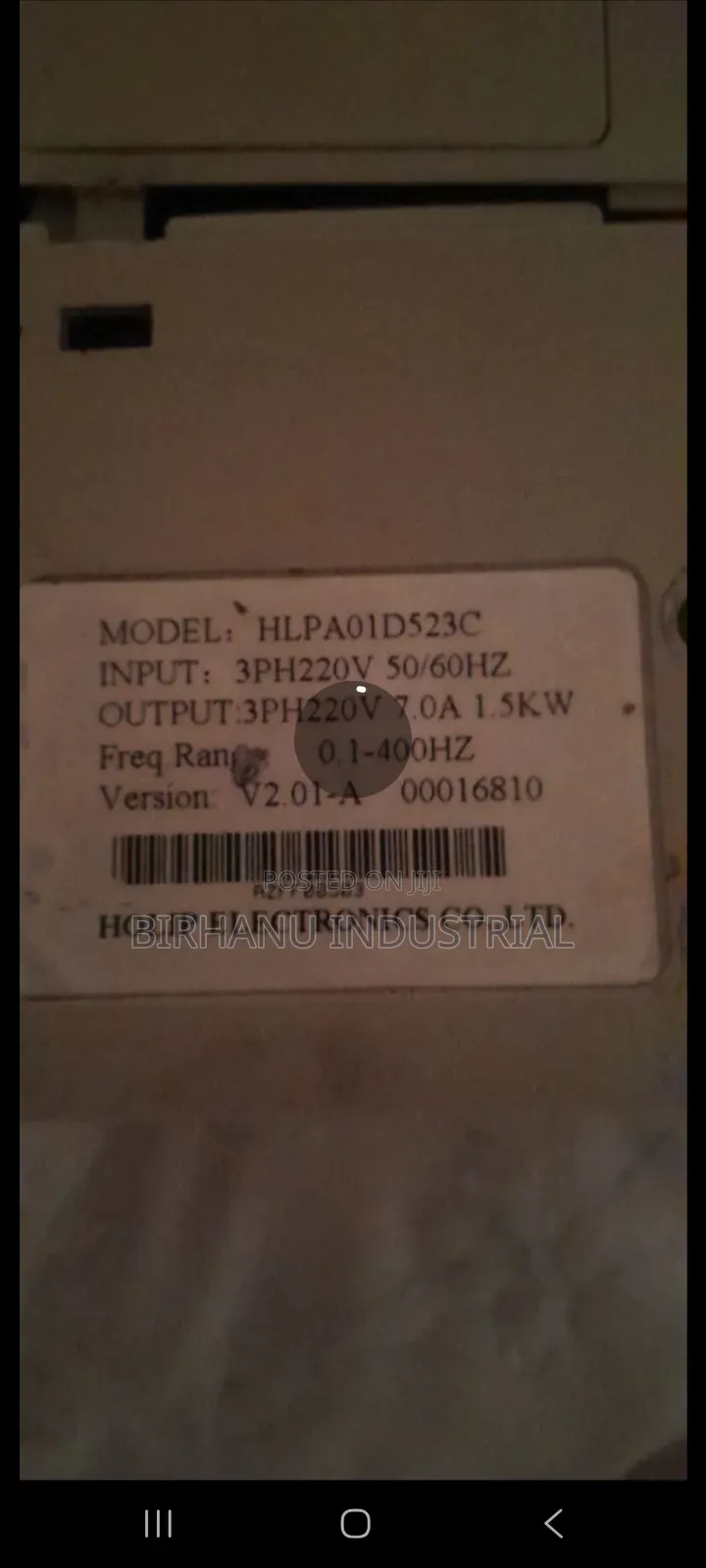 VFD Inverter