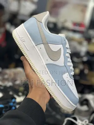 Af1 Air Force 1 Light Blue Mens Sneakers
