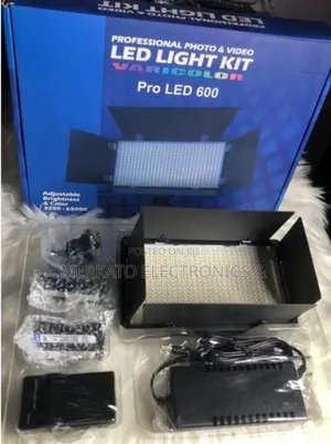 Camera Light | Led Light Pro U600 With Battery | ካሜራ ላይት