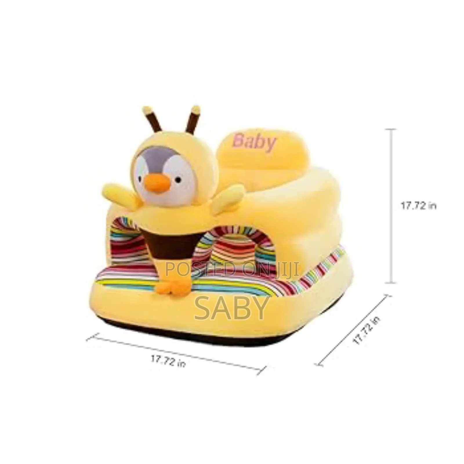 Baby Seat Sit Up Chair Carton Animal Plush Sofa Chair