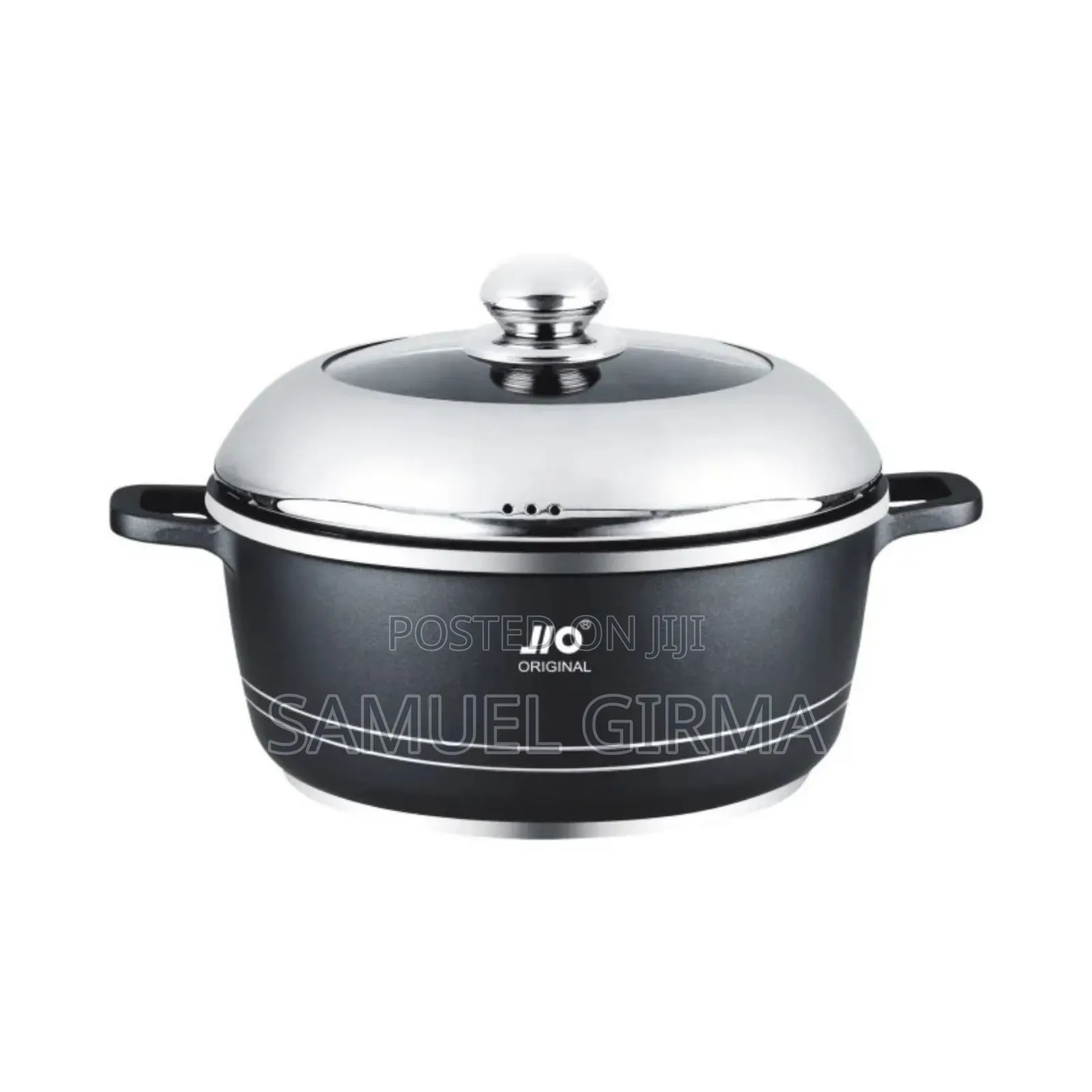 Jio Granite Cookware Set Jio 5pcs የግራናይት ድስቶች