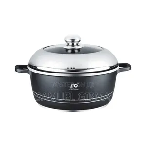 Jio Granite Cookware Set Jio 5pcs የግራናይት ድስቶች