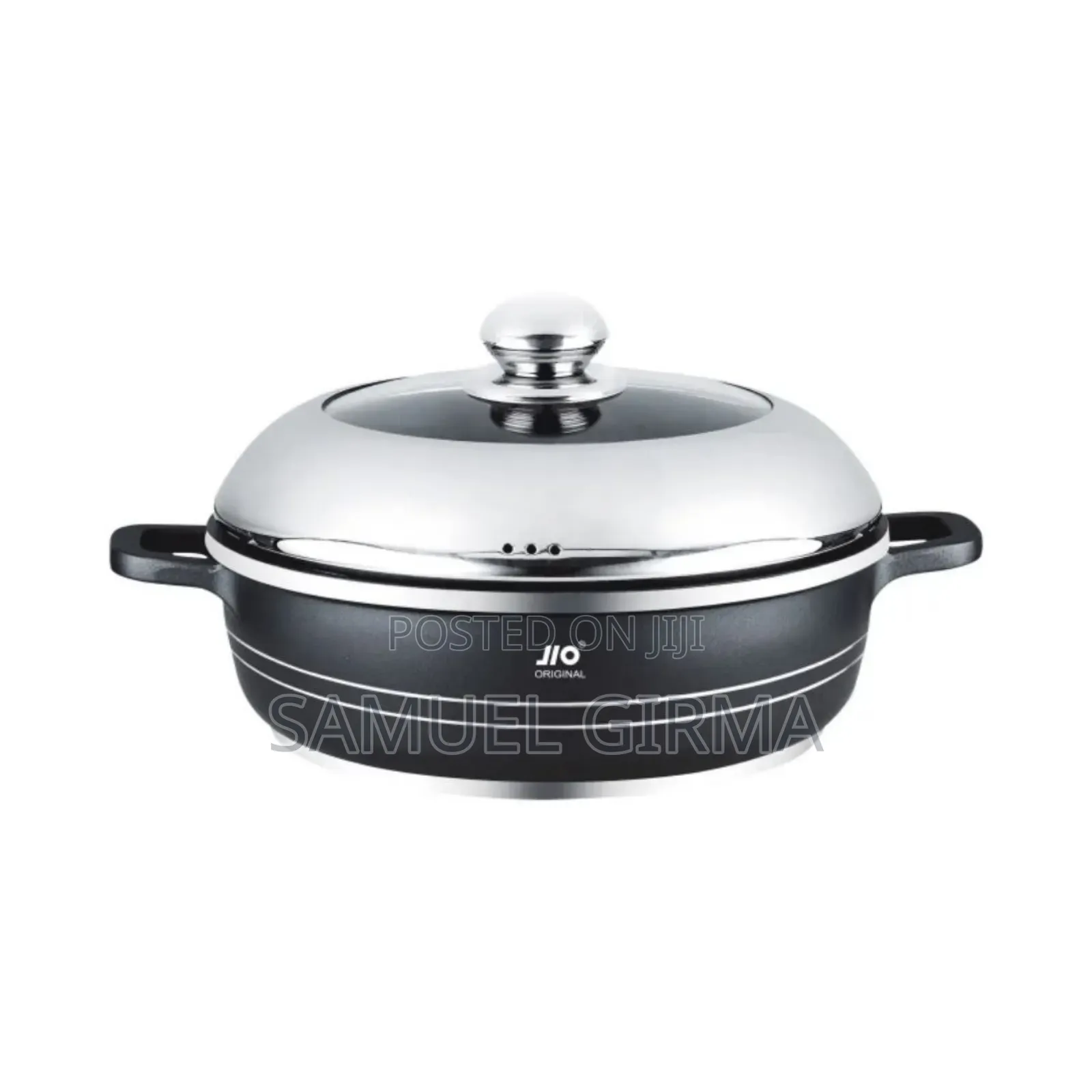 Jio Granite Cookware Set Jio 5pcs የግራናይት ድስቶች