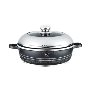 Jio Granite Cookware Set Jio 5pcs የግራናይት ድስቶች