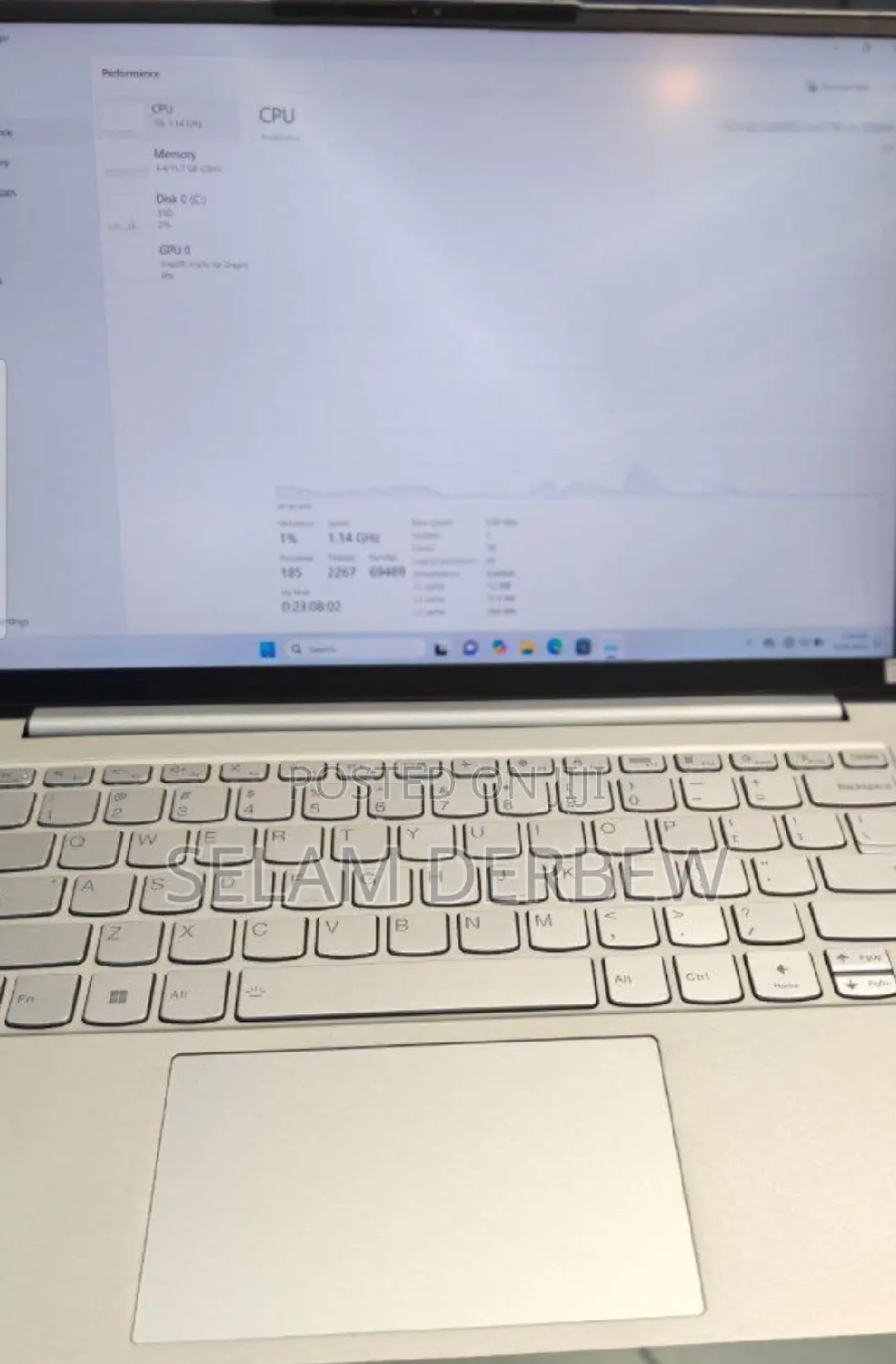 New Laptop Lenovo 16GB Intel Core I9 SSD 512GB