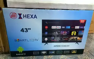 X Hexa 43 Inch Tv Smart Android 14.0 New 2025 Tv