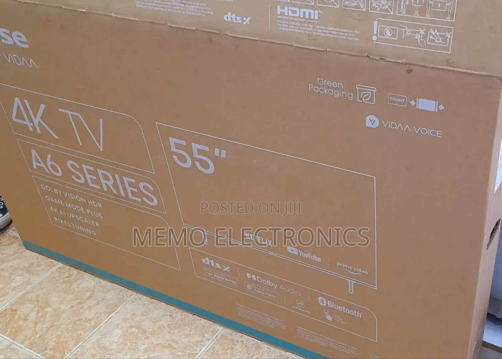 ➜Hisence 65" Qled Smart Tv New 2026 Free Delivery