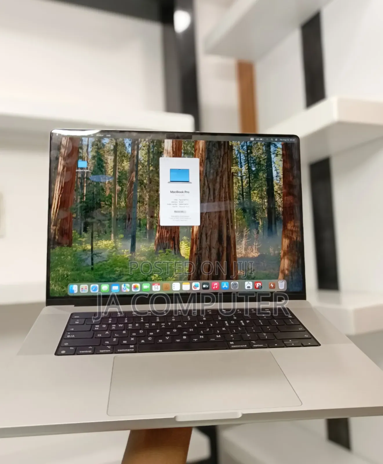 New Laptop Apple MacBook Pro 2021 M1 16GB Apple M1 Pro SSD 1T