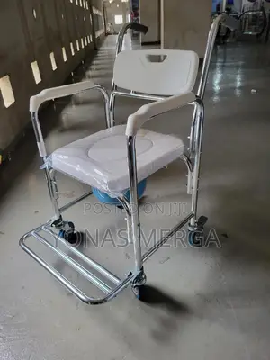 Lockable Wheelchair Bedside Toilet Seat罽፮commode Chair፤古pot Chair፻μpot