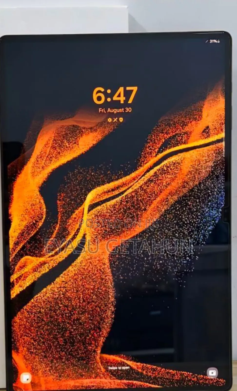New Samsung Galaxy Tab S8 Ultra 256 GB Black