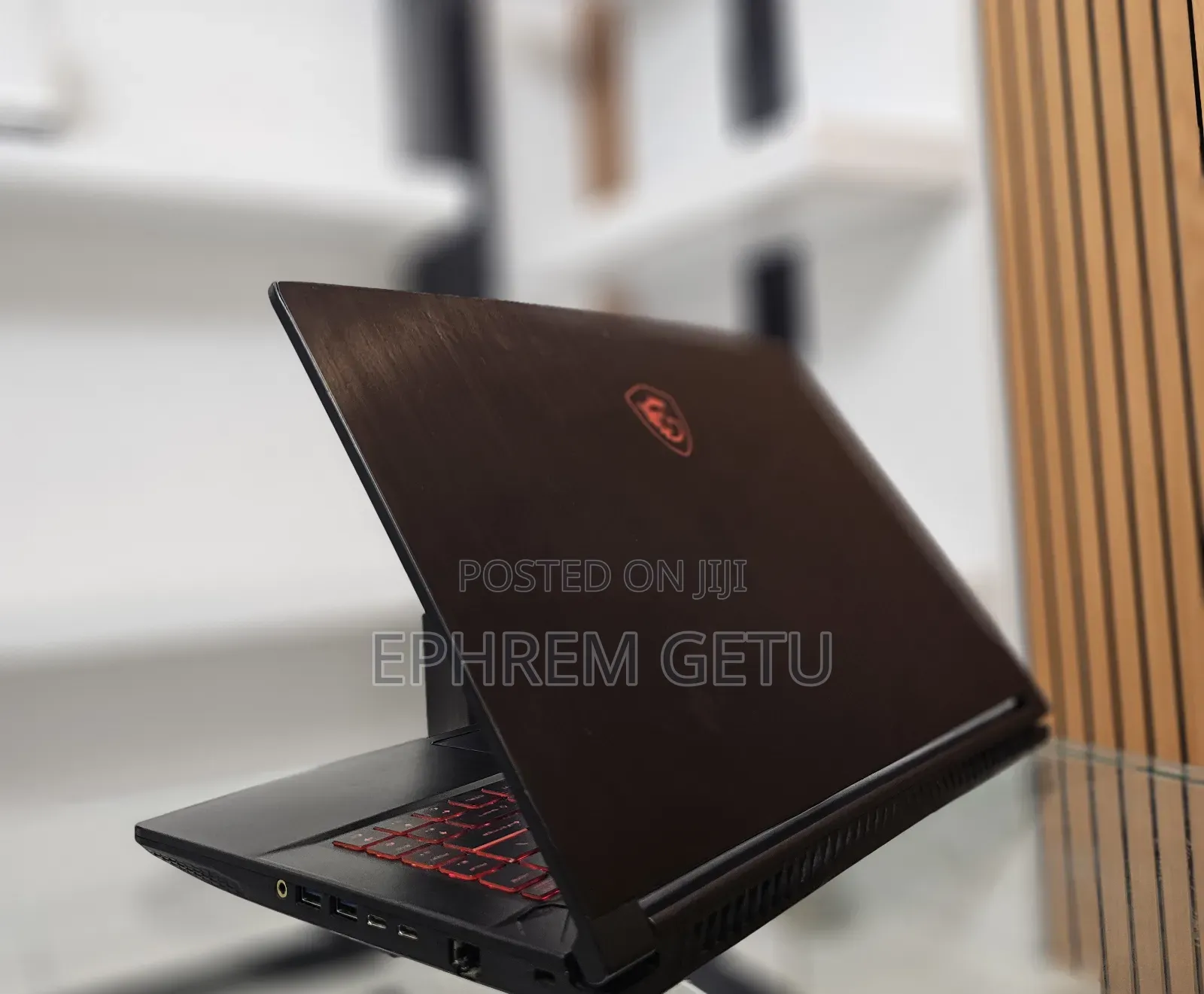 New Laptop MSI GF63 16GB Intel Core I7 SSD 1T