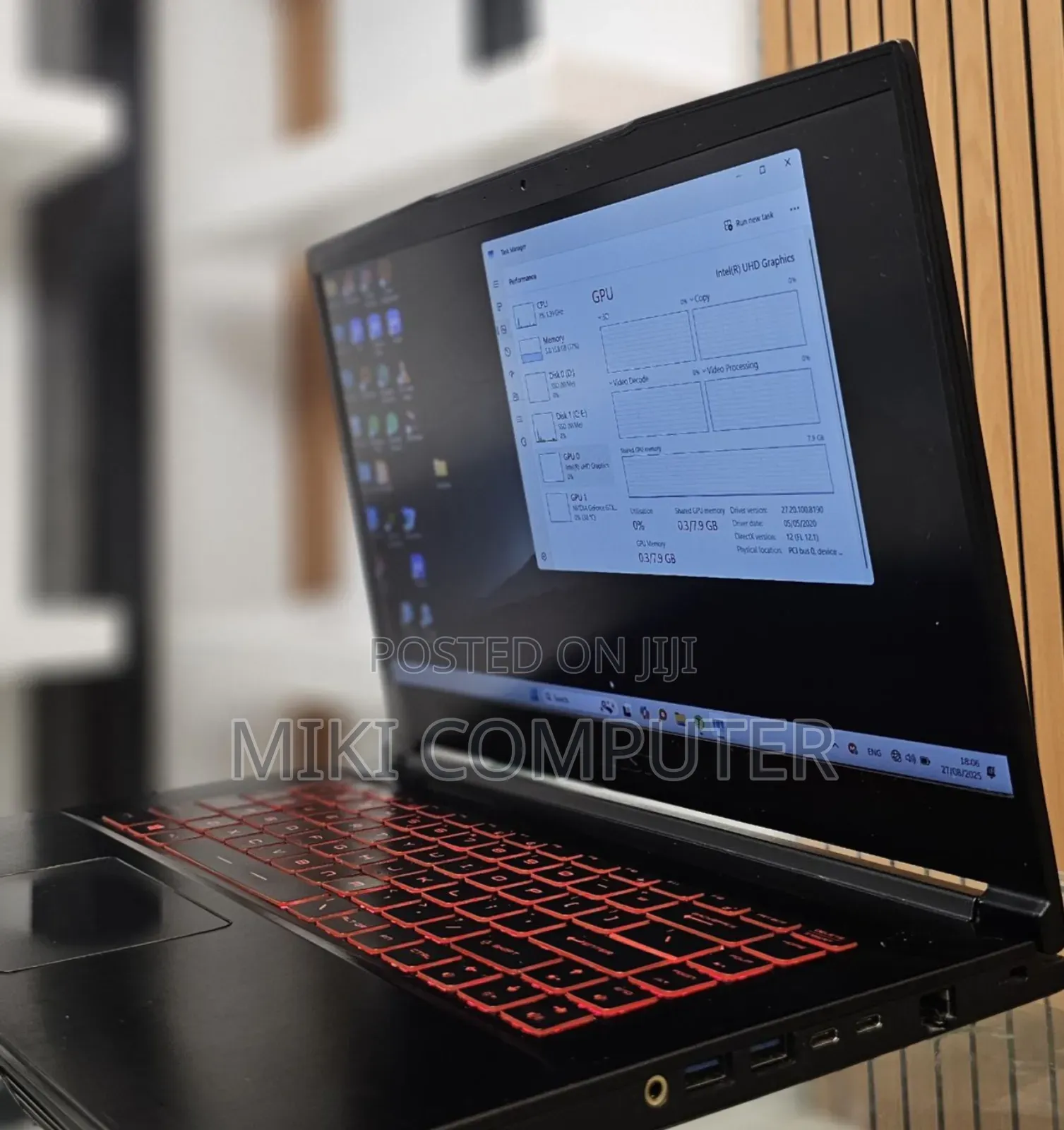 New Laptop MSI GP75 Leopard 16GB Intel Core I7 SSD 1T
