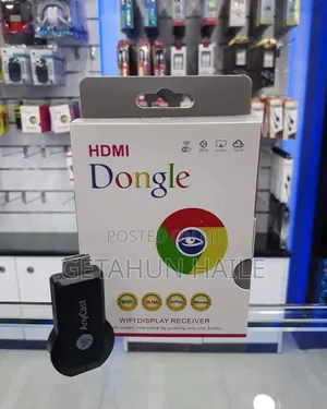 Chromecast Hdmi Dongle Wifi Display Receiver.