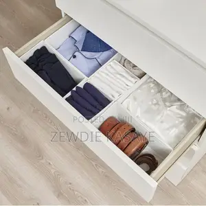 Ikea Drawer Organizer Box, Set of 6, White