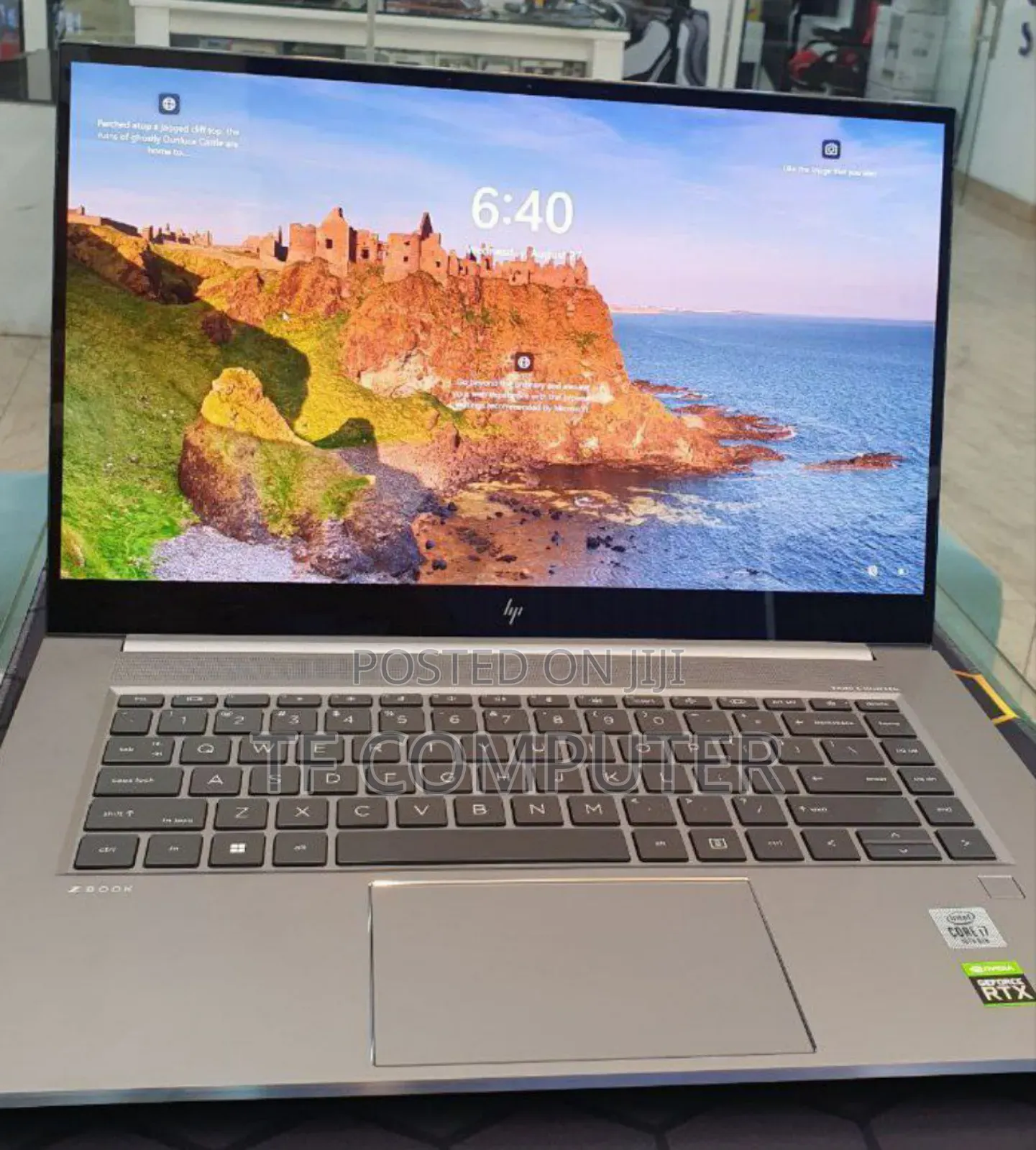 New Laptop HP ZBook 15 16GB Intel Core I7 SSD 1T