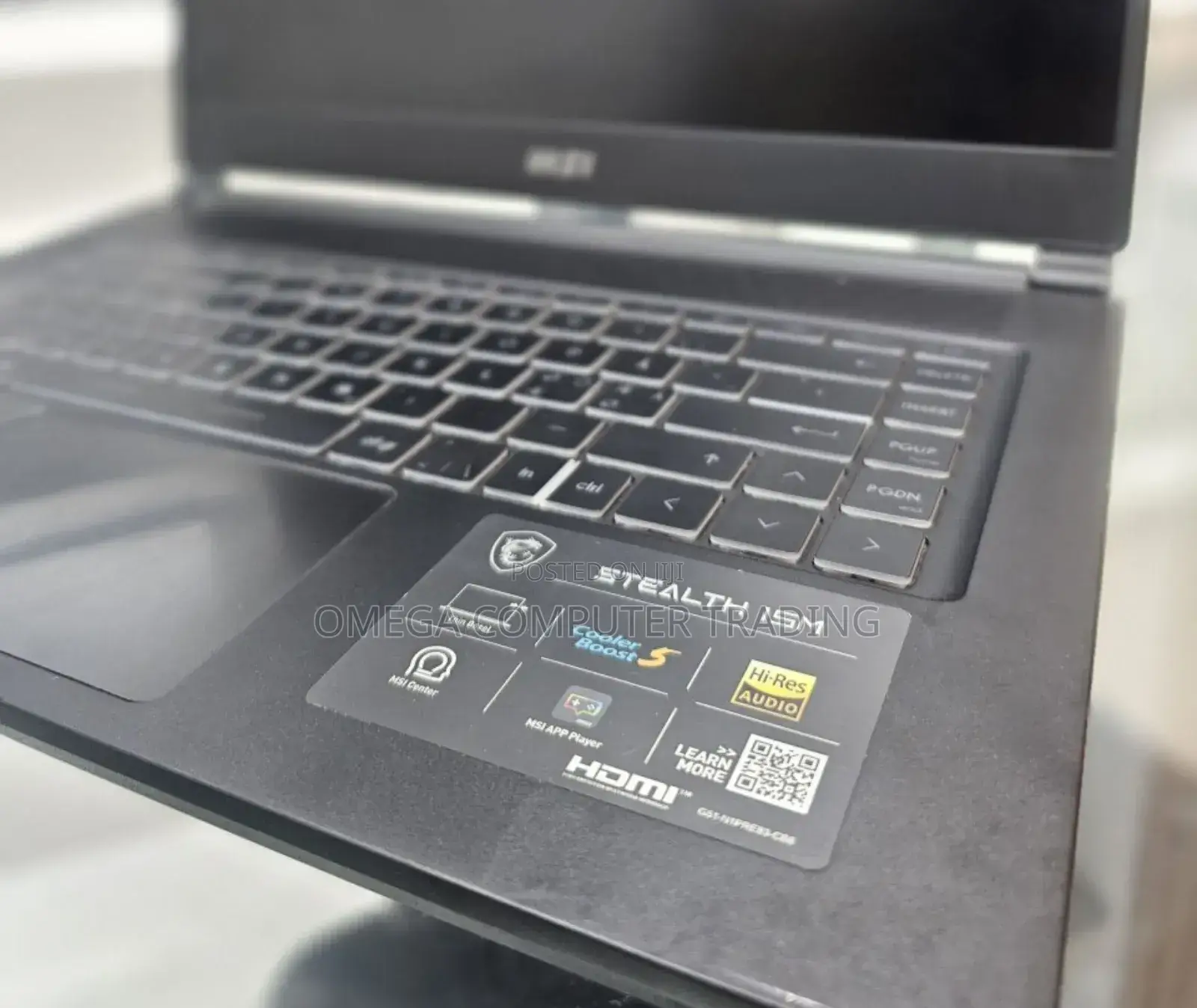 New Laptop MSI Stealth 16 Studio A13VG 16GB Intel Core i7 SSD 1T