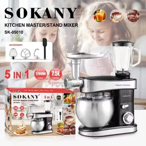 Sonifer 5 in 1 Stand Mixer,Blender,Meat Grinder,Grinder Juicer