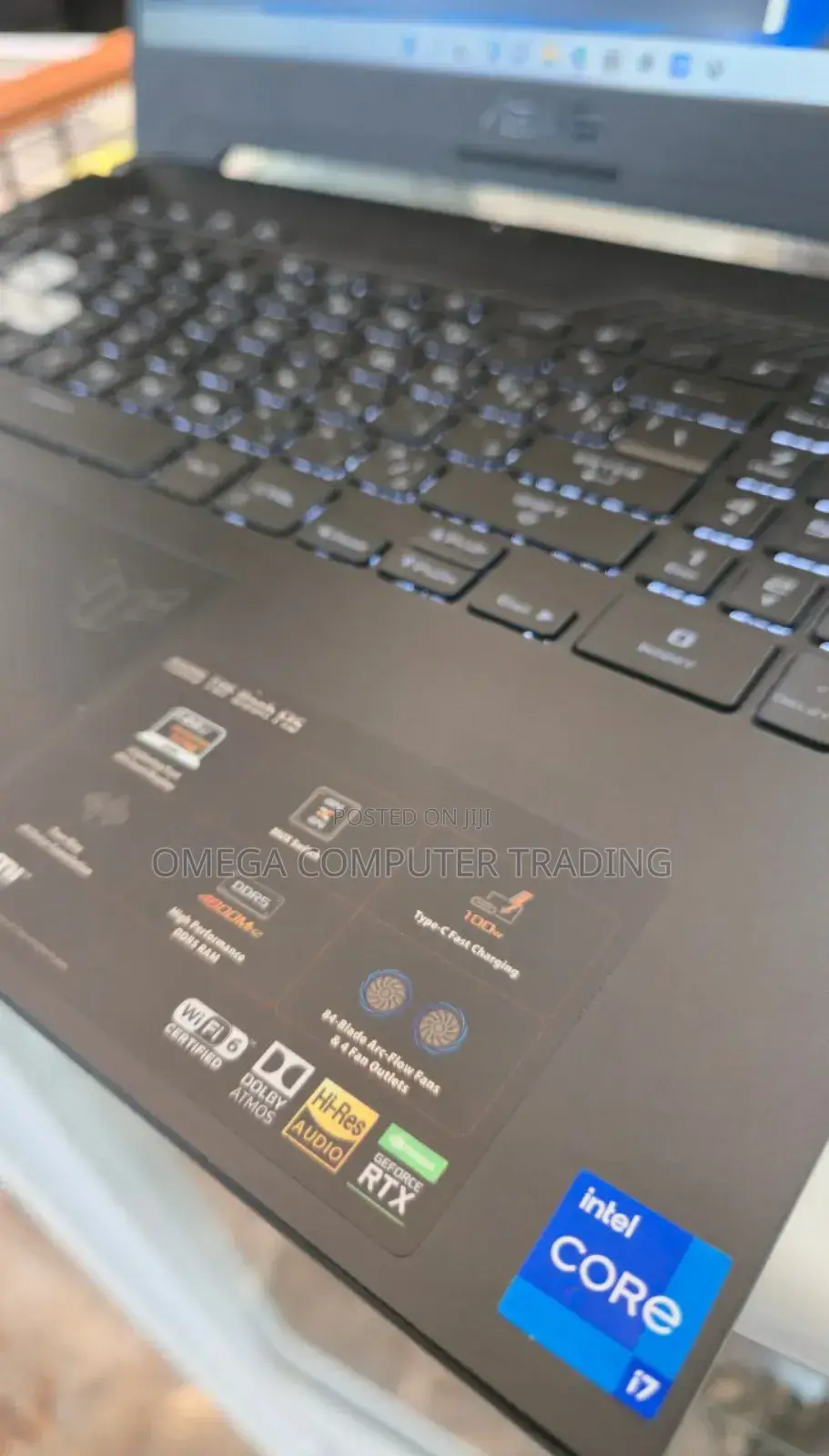 New Laptop Asus TUF Gaming A15 16GB Intel Core i7 SSD 512GB
