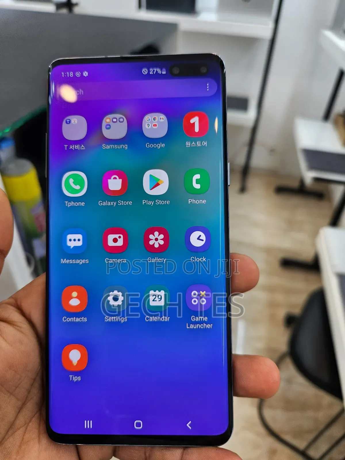 New Samsung Galaxy S10 128 GB Blue