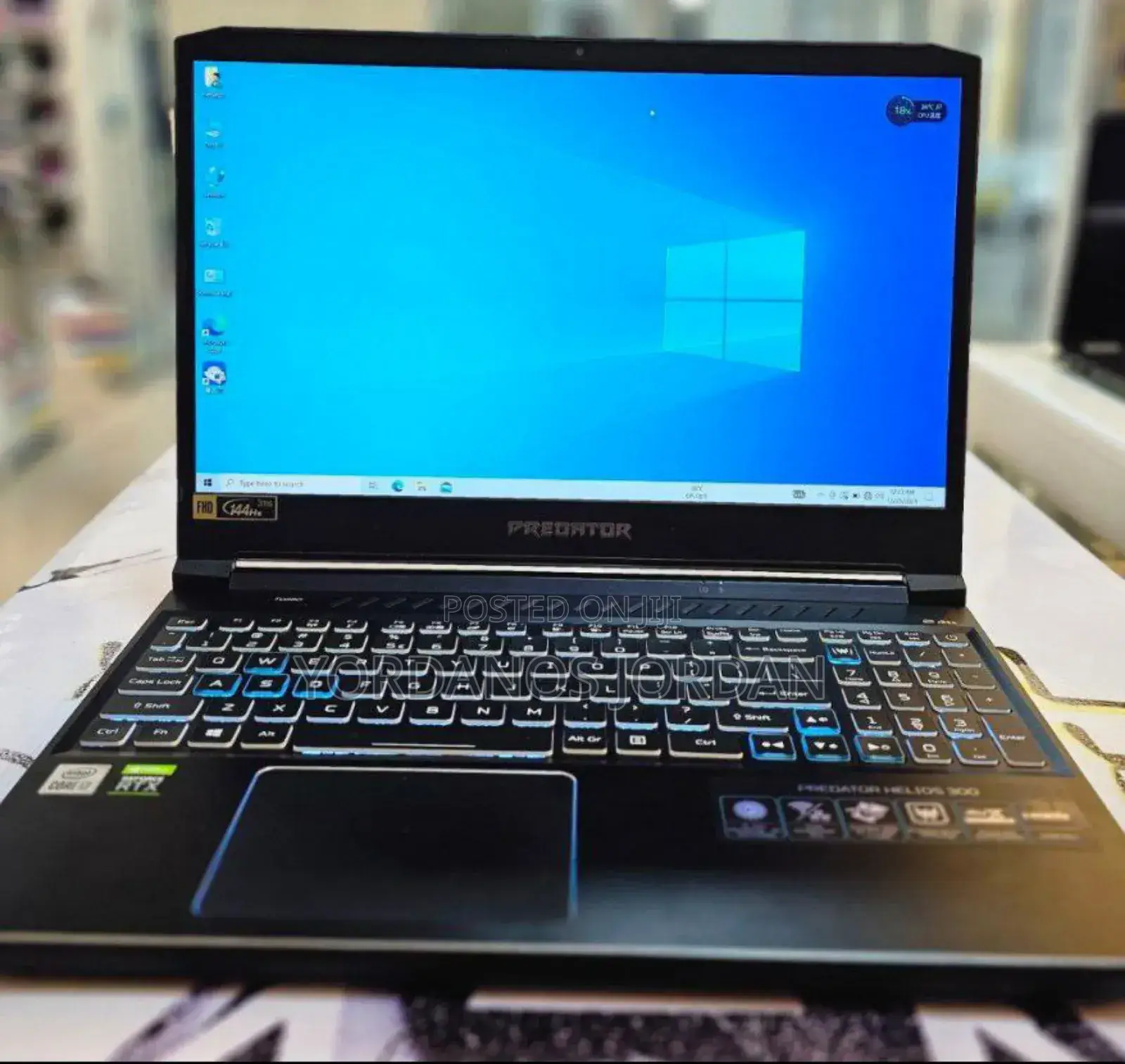 New Laptop Acer Predator Helios 300 16GB Intel Core I7 SSD 1T